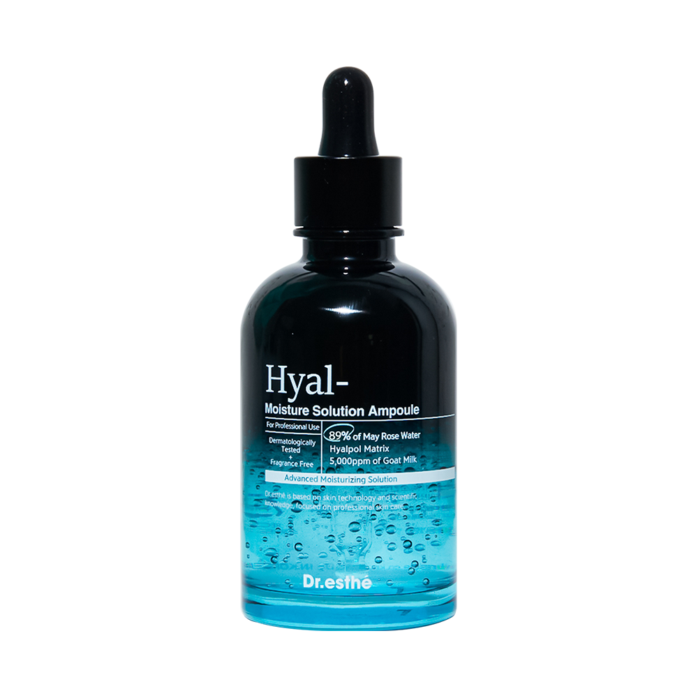 DR.ESTHE HYAL-MOISTURE SOLUTION AMPOULE: Tinh Chất Dưỡng Ẩm Chuyên Sâu, Phục Hồi & Tái Sinh Làn Da Khô