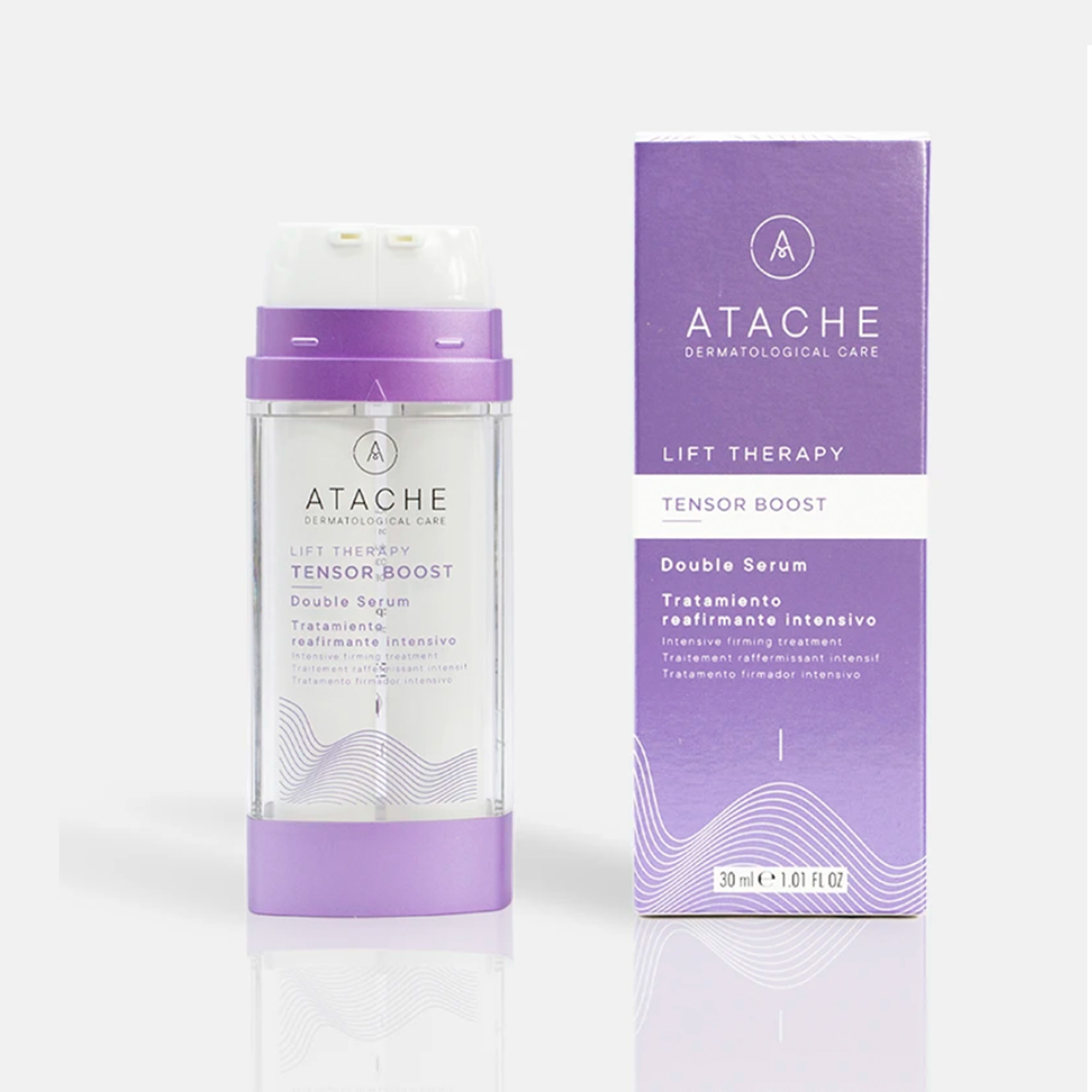 Atache Lift Therapy Tensor Boost: Serum Kép Nâng Cơ & Trẻ Hóa Da Chuyên Sâu