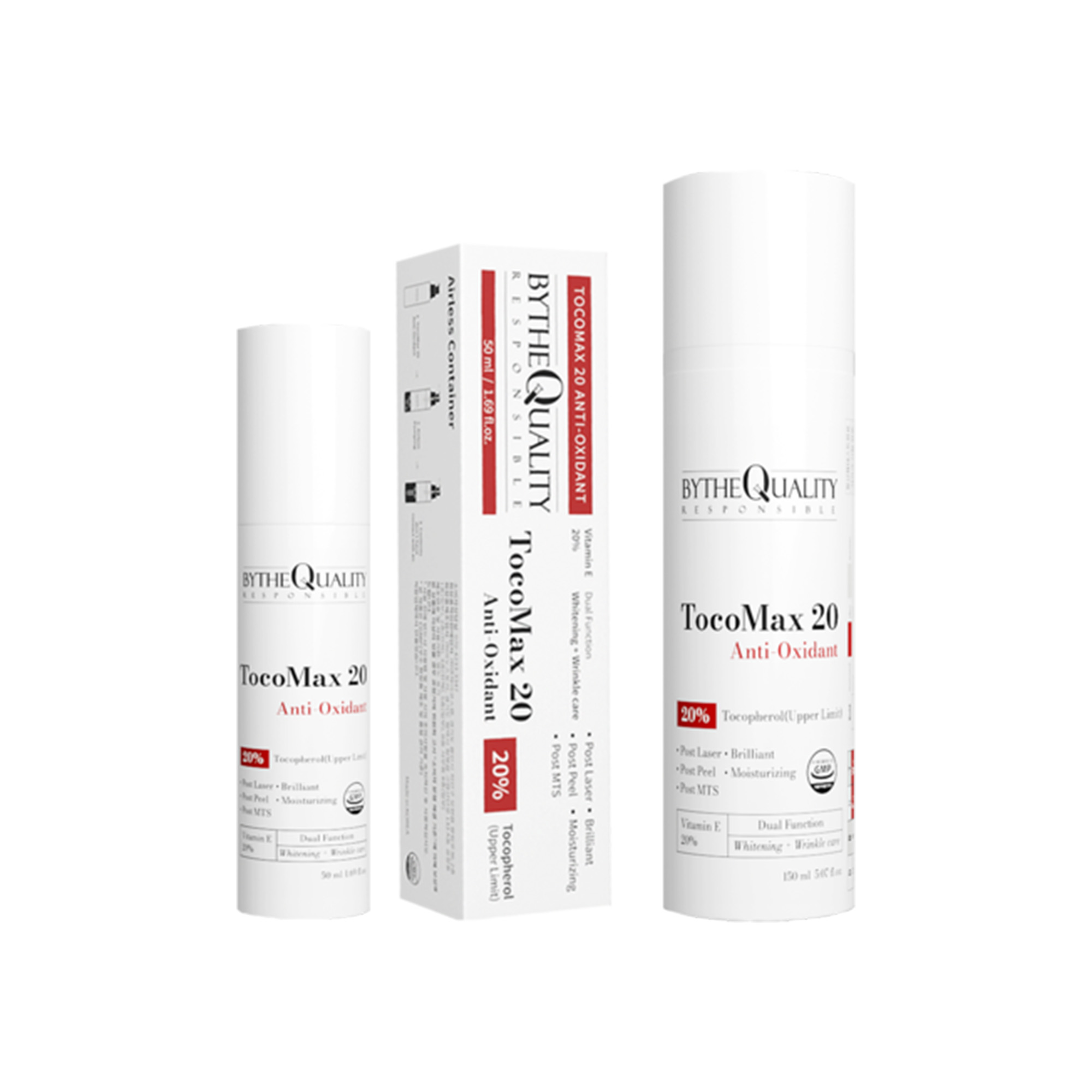 BYTHE QUALITY TOCOMAX 20 ANTI OXIDANT: Kem Tái Tạo & Chống Oxy Hóa Mạnh Mẽ, Phục Hồi Làn Da Sáng Khỏe