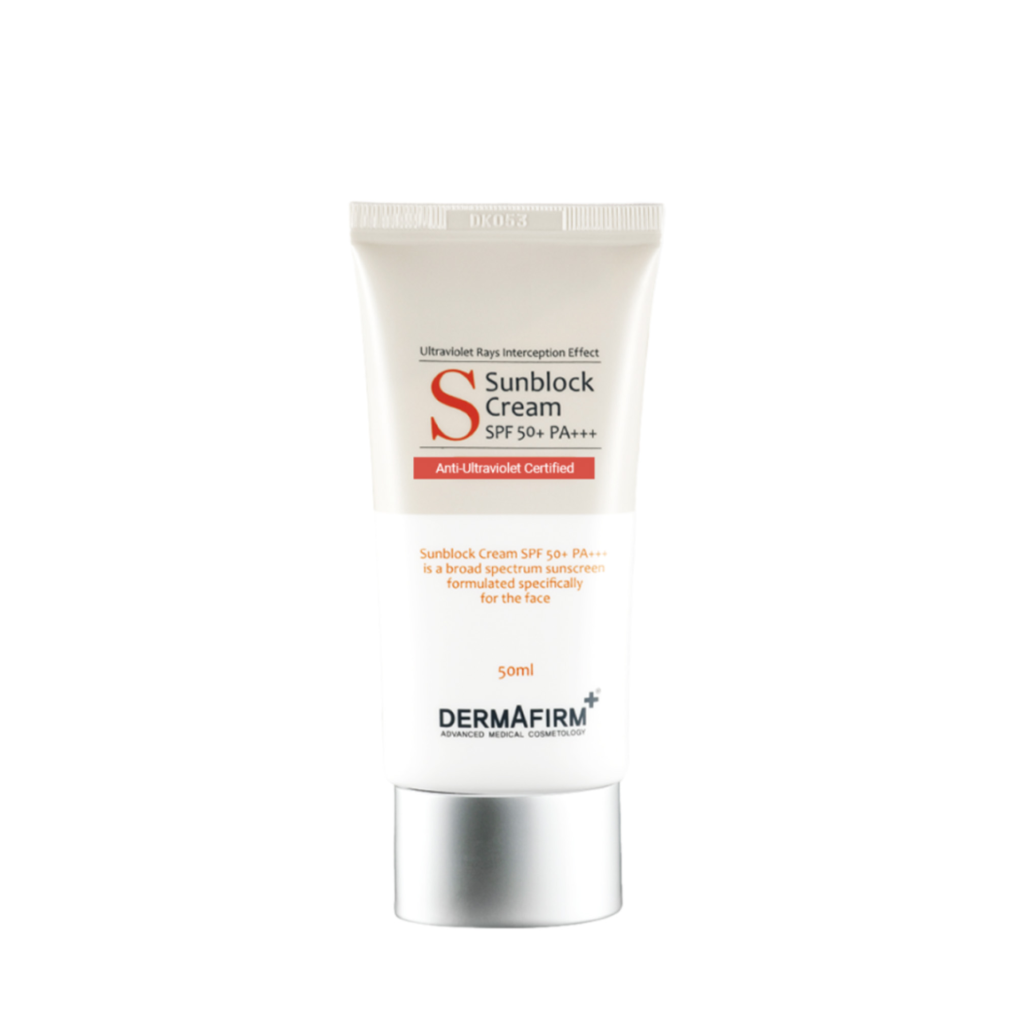 DERMAFIRM SUN BLOCK CREAM SPF 50+ PA+++ / KEM CHỐNG NẮNG CHO MỌI LÀN DA