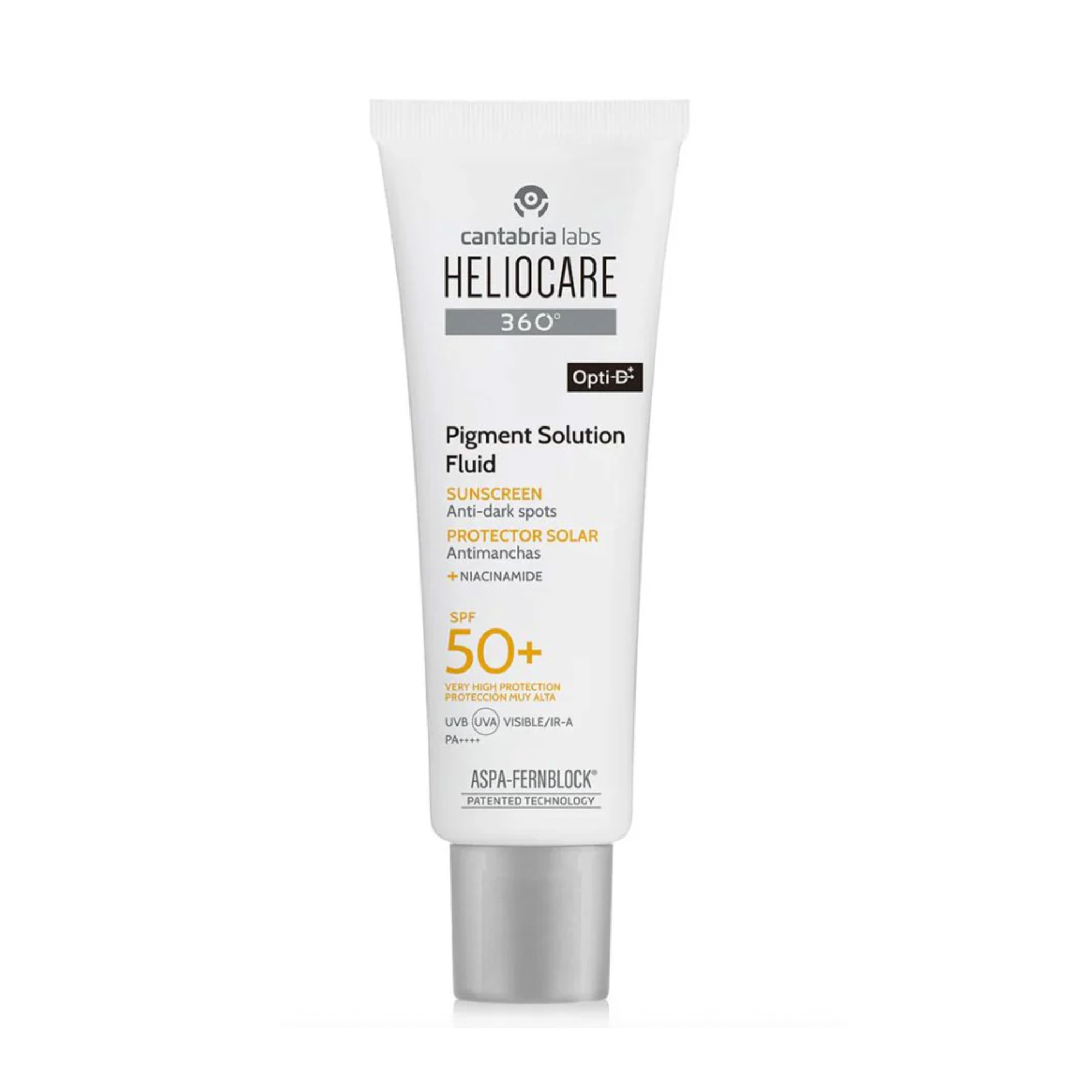 Heliocare 360° Pigment Solution Fluid SPF50+ – Kem Chống Nắng Ngừa Nám & Bảo Vệ Da Toàn Diện