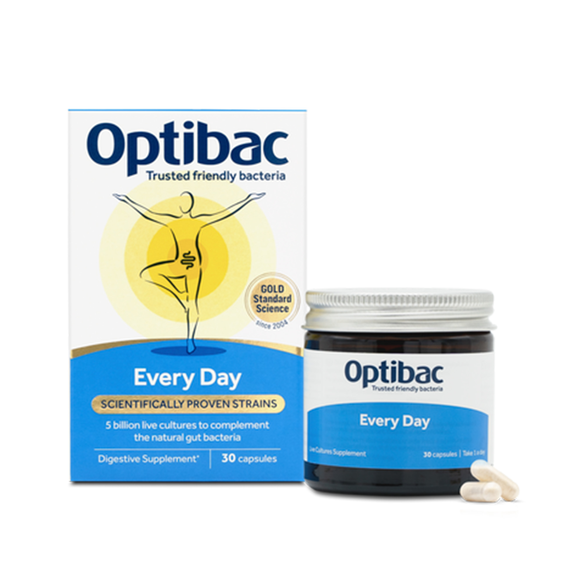 Optibac Every Day – Men Vi Sinh Cao Cấp Hỗ Trợ Hệ Tiêu Hóa Khỏe Mạnh Mỗi Ngày