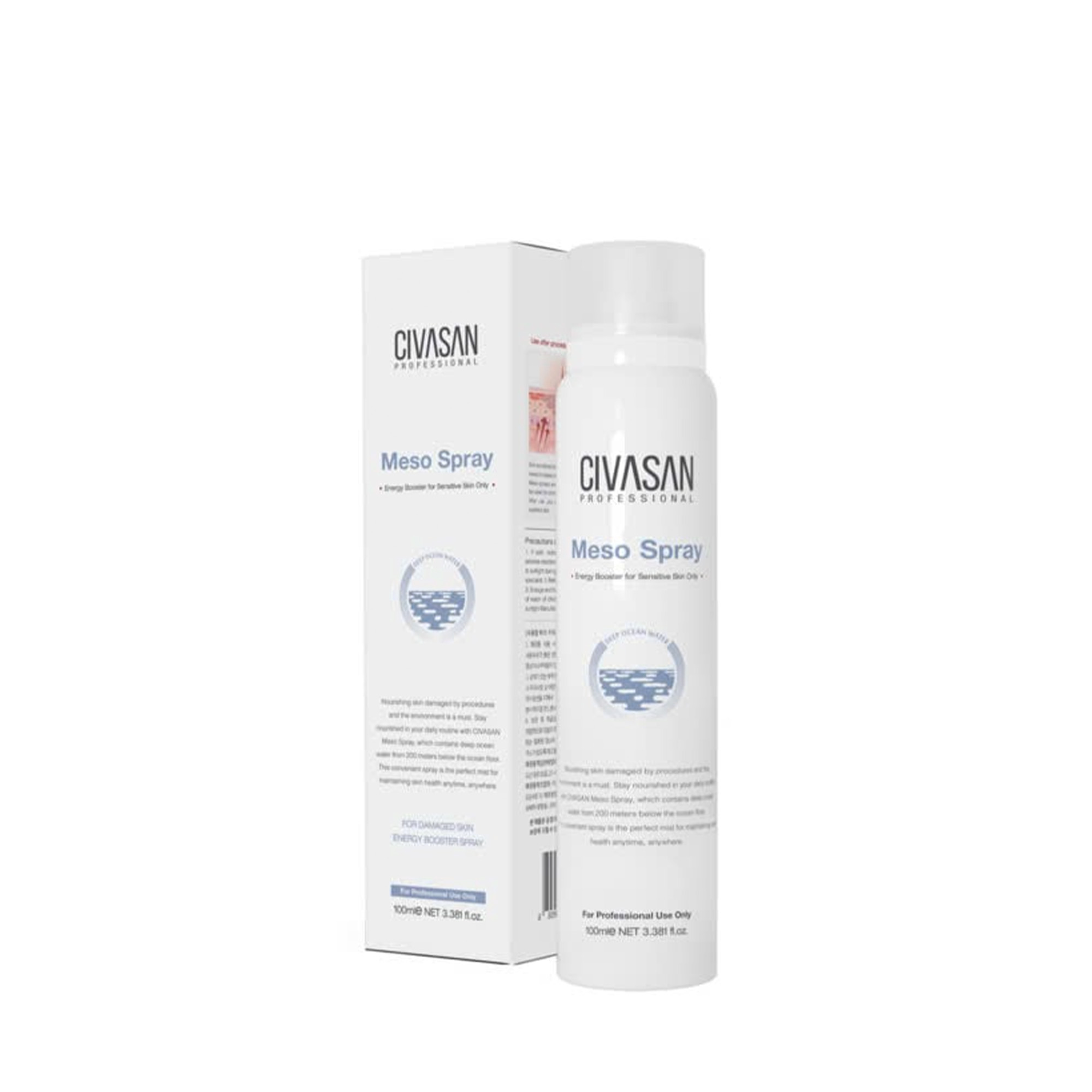 Civasan Meso Spray – Xịt Khoáng Phục Hồi & Cấp Dinh Dưỡng Da Căng Bóng Tức Thì