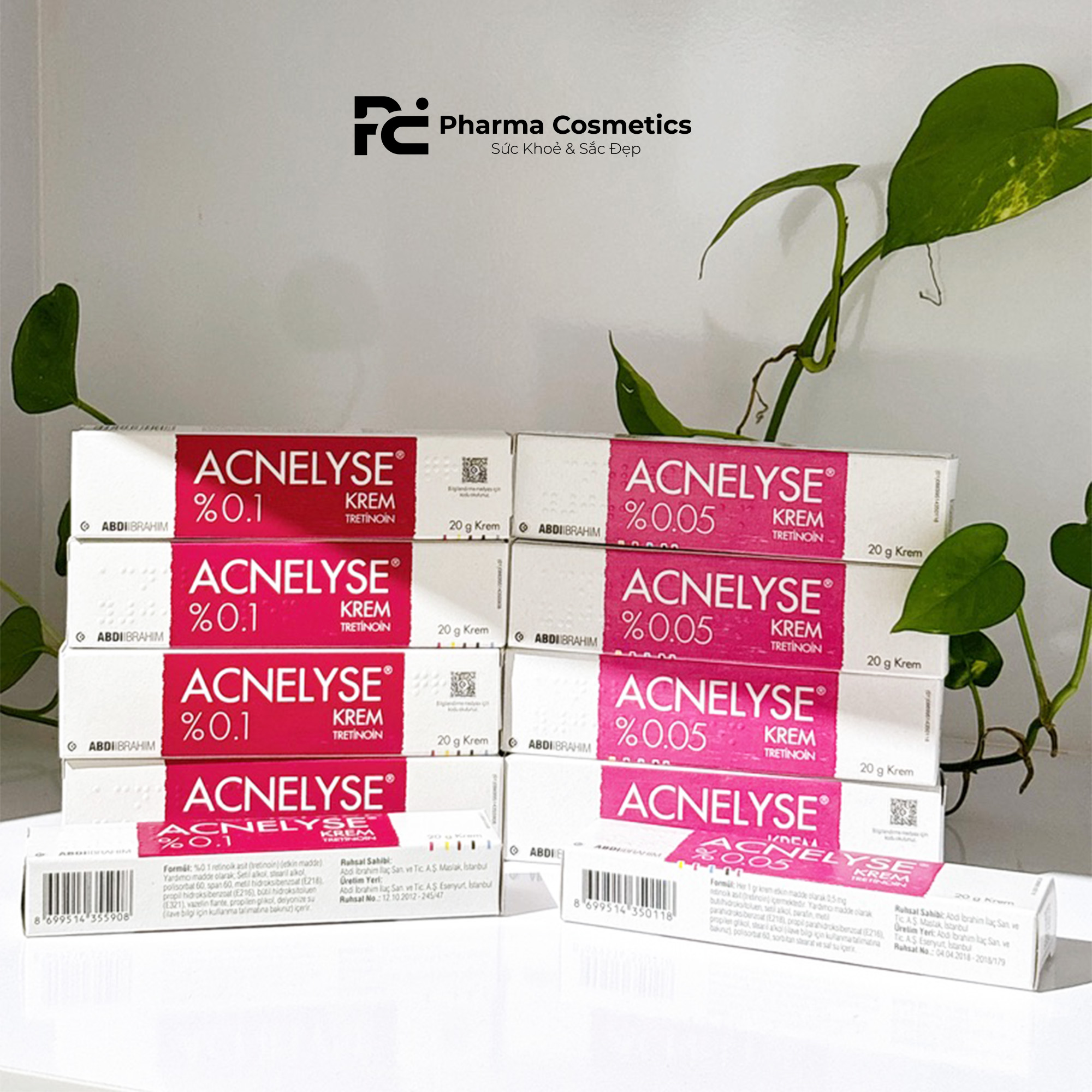 ACNELYSE KREM TRETINOIN 20G: Kem Trị Mụn & Trẻ Hóa Da