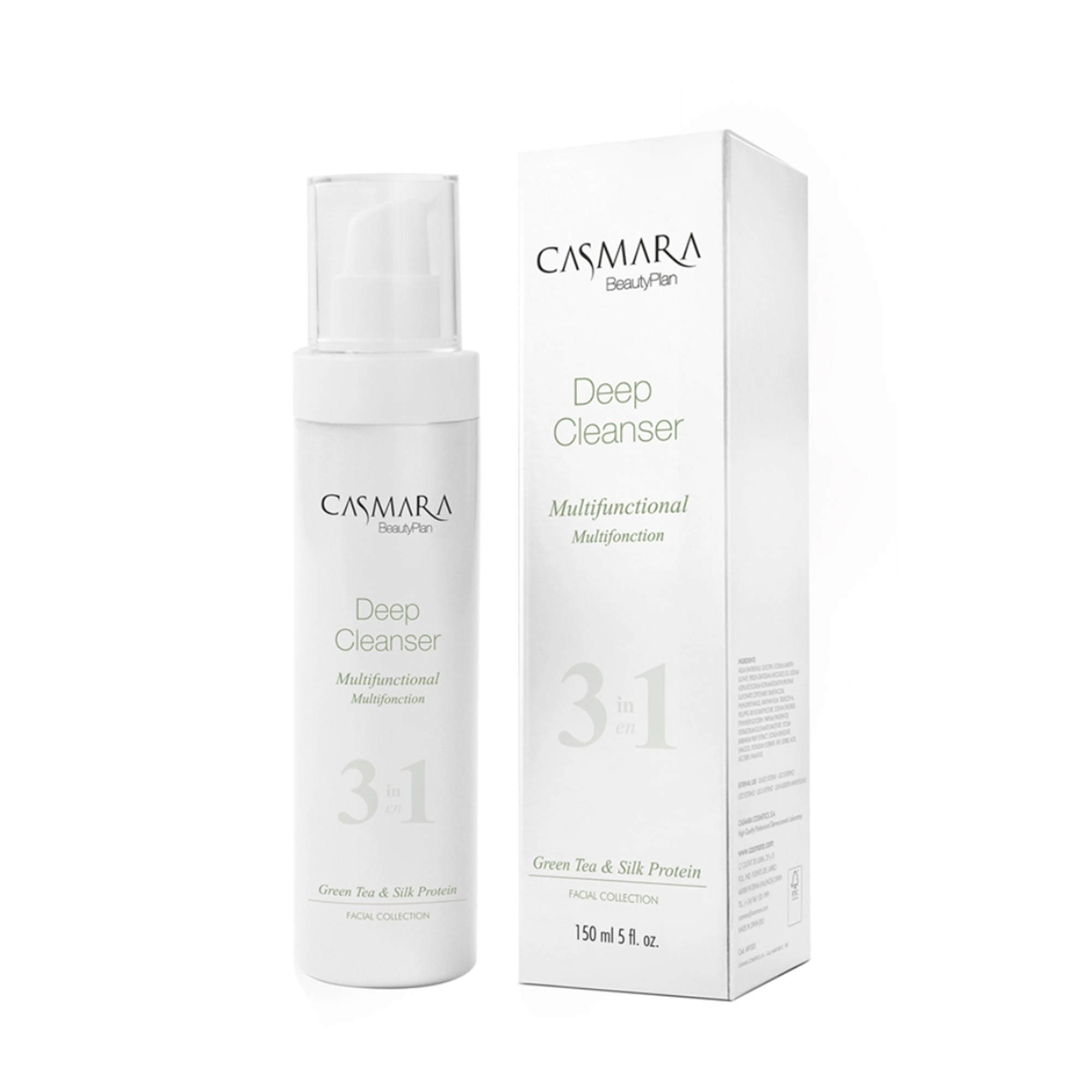 CASMARA 3IN1 DEEP CLEANSER / SỮA RỬA MẶT 3 TRONG 1  150ml