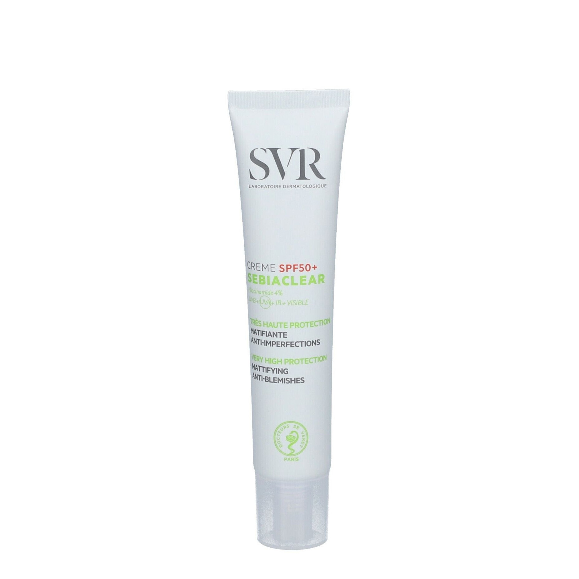 SVR Sebiaclear Creme SPF50+: Kem Chống Nắng Giảm Mụn Và Kiểm Soát Dầu Vượt Trội