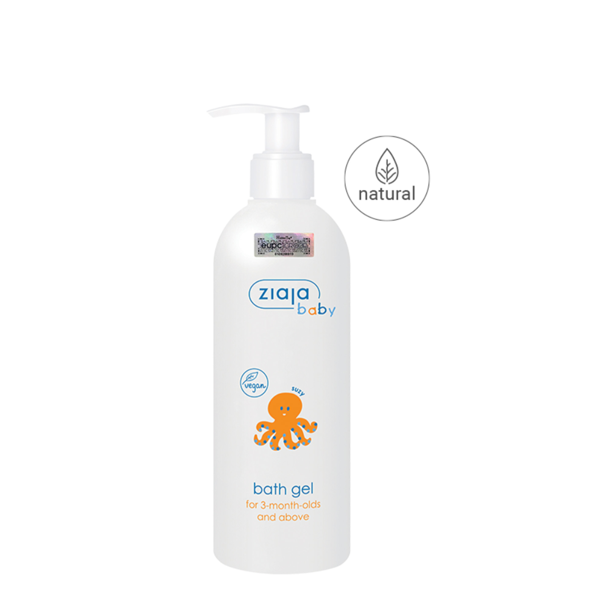 Ziaja Baby Bath Gel For 3 Months And Above 300Ml – Gel Tắm Dịu Nhẹ Cho Bé Từ 3 Tháng Tuổi