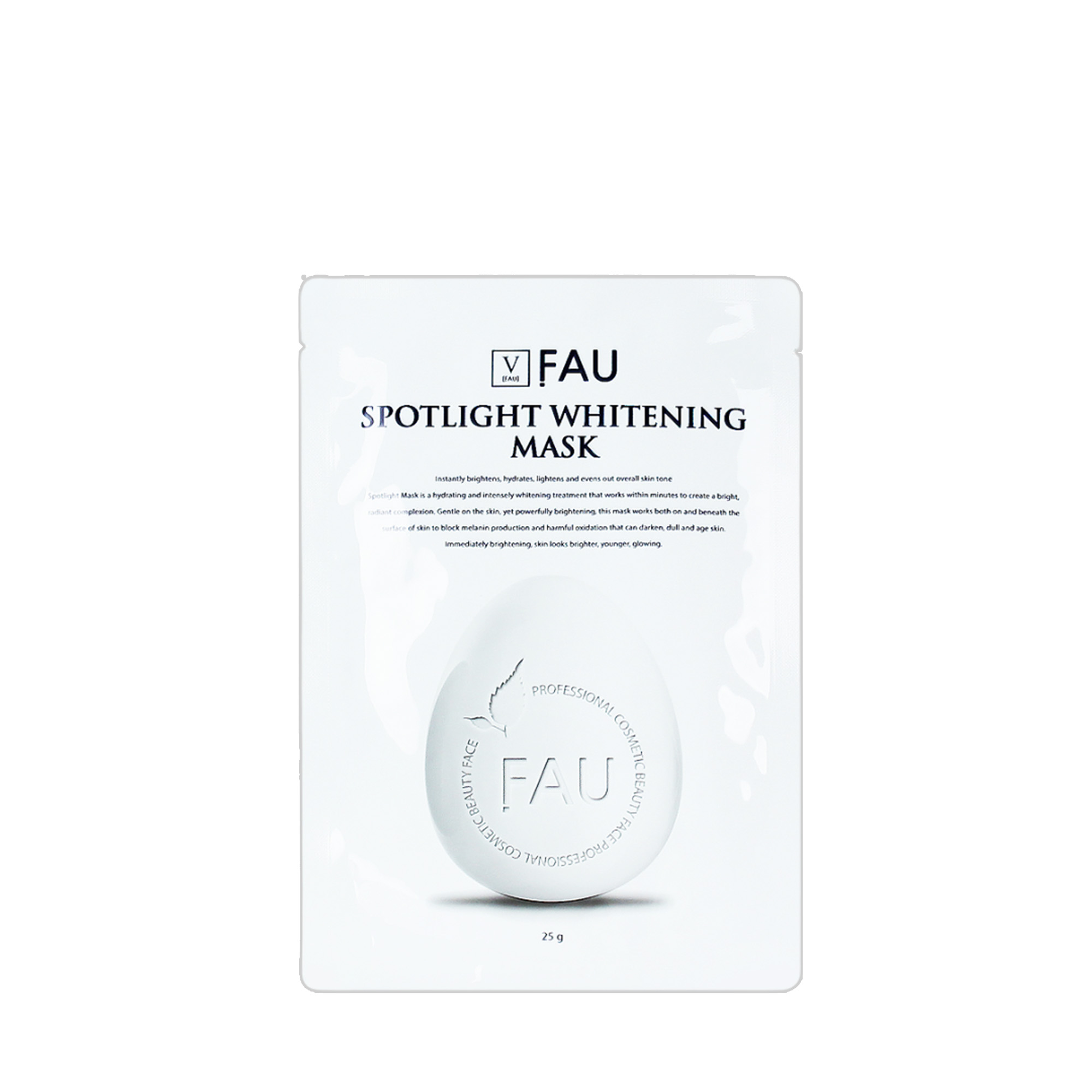 FAU Spotlight Whitening Mask – Mặt Nạ Dưỡng Sáng, Cải Thiện Đốm Sắc Tố Và Dưỡng Da Mịn Màng