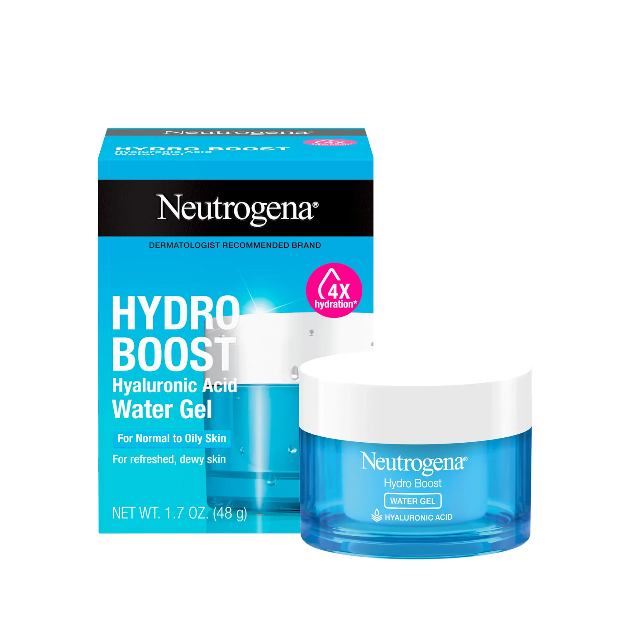 Neutrogena® Hydro Boost Hyaluronic Acid Water Gel: Gel Cấp Ẩm Chuyên Sâu 24H - Cho Da Căng Mọng, Mịn Màng
