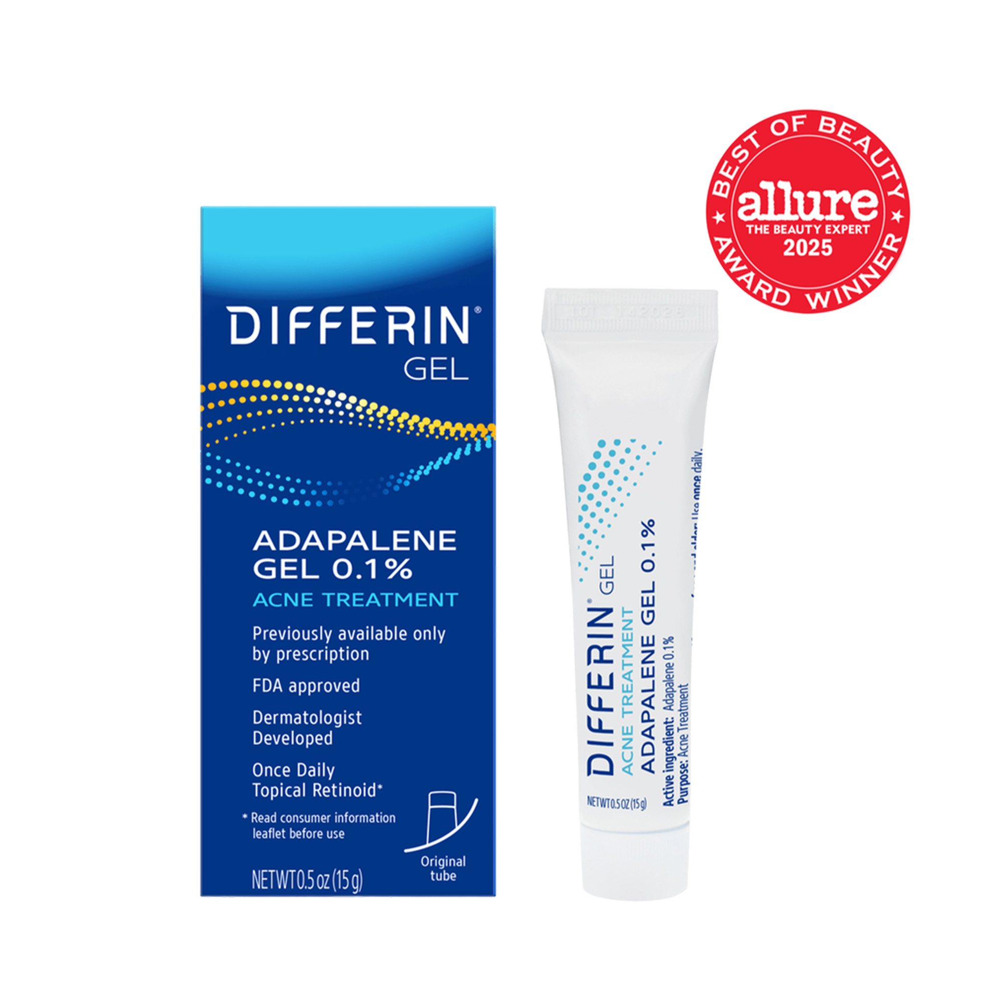 Differin Adapalene Gel 0.1%: Giải Pháp Trị Mụn Retinoid Chuẩn Y Khoa Cho Làn Da Sạch Mụn
