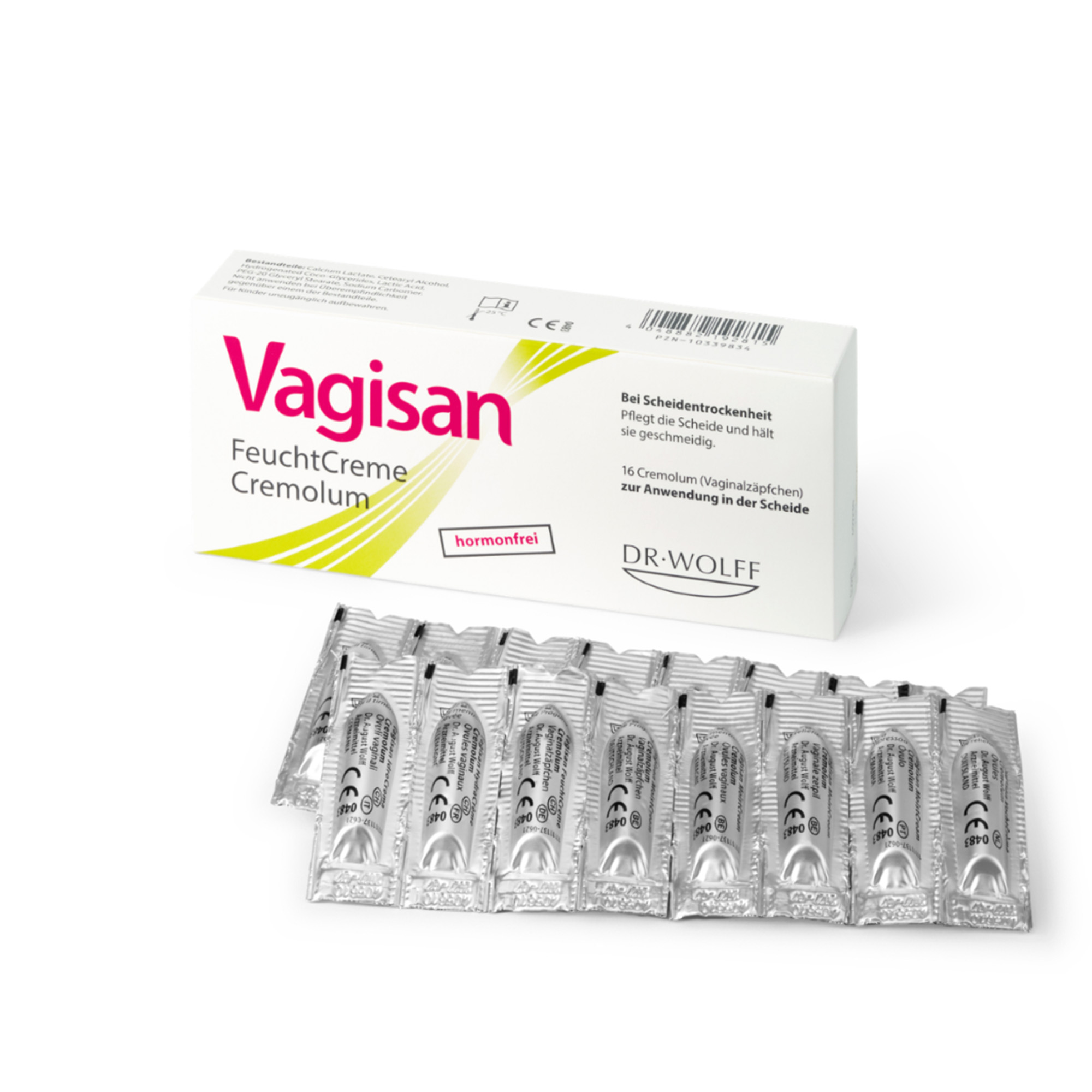 Vagisan FeuchtCreme Cremolum – Viên Đặt Dưỡng Ẩm Không Hormone Cho Vùng Kín Khô Hạn