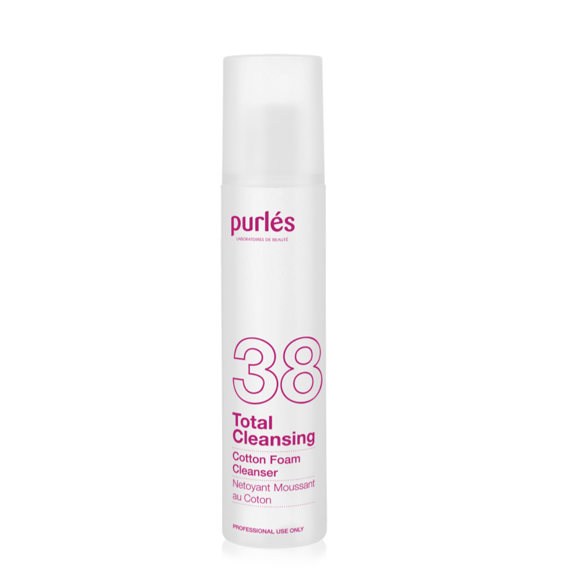 Purlés Cotton Foam Cleanser: Sữa Rửa Mặt Dạng Bọt Chiết Xuất Bông Cho Da Nhạy Cảm