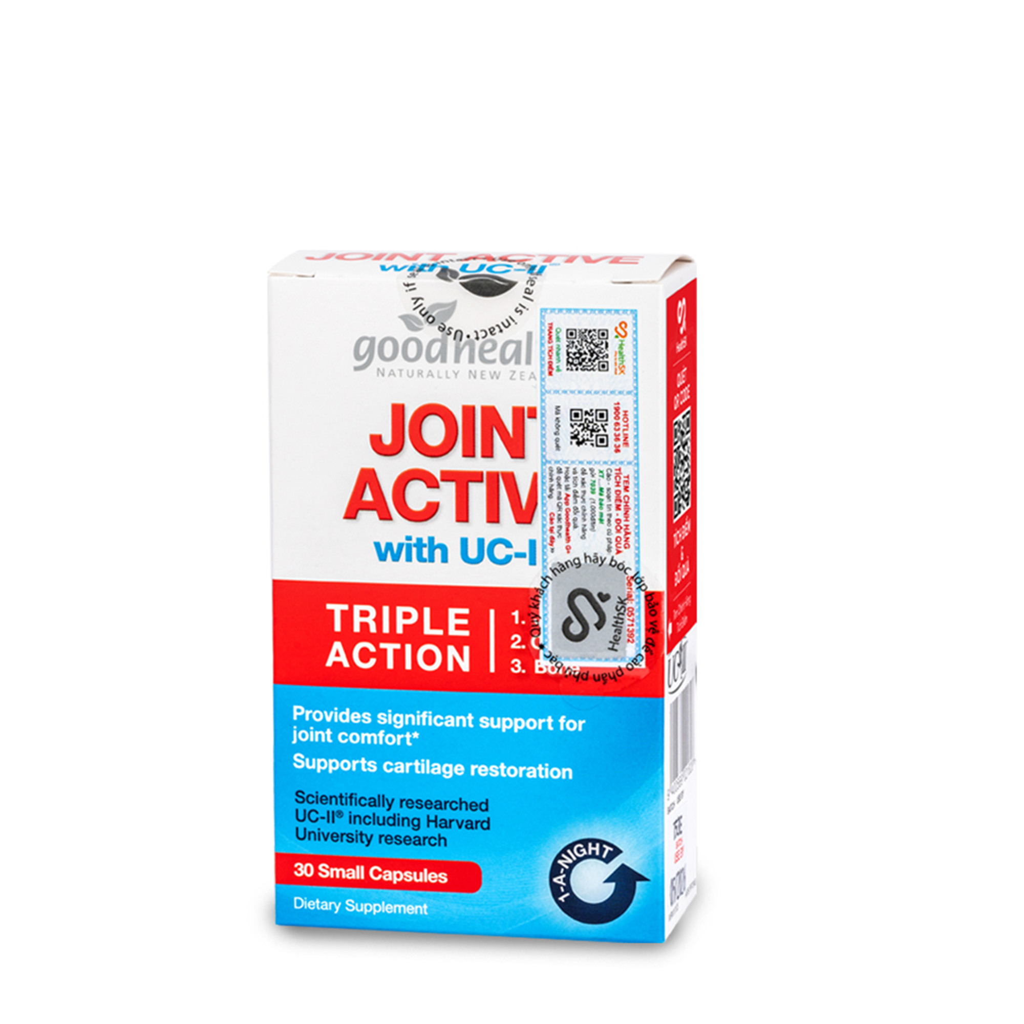 Goodhealth Joint Active with UC-II – Giải Pháp Đột Phá Giúp Tái Tạo Và Bảo Vệ Sụn Khớp