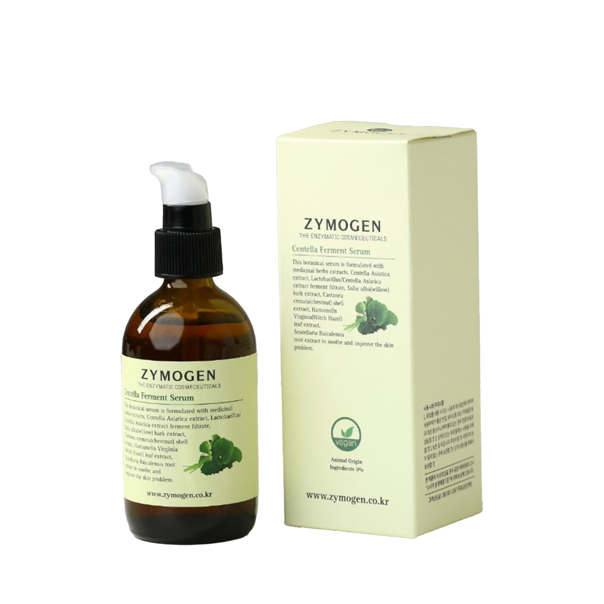 ZYMOGEN CENTELLA FERMENT SERUM: Tinh Chất Rau Má Lên Men - Phục Hồi, Dịu Da, Ngăn Ngừa Sẹo Cho Làn Da Khỏe Mạnh