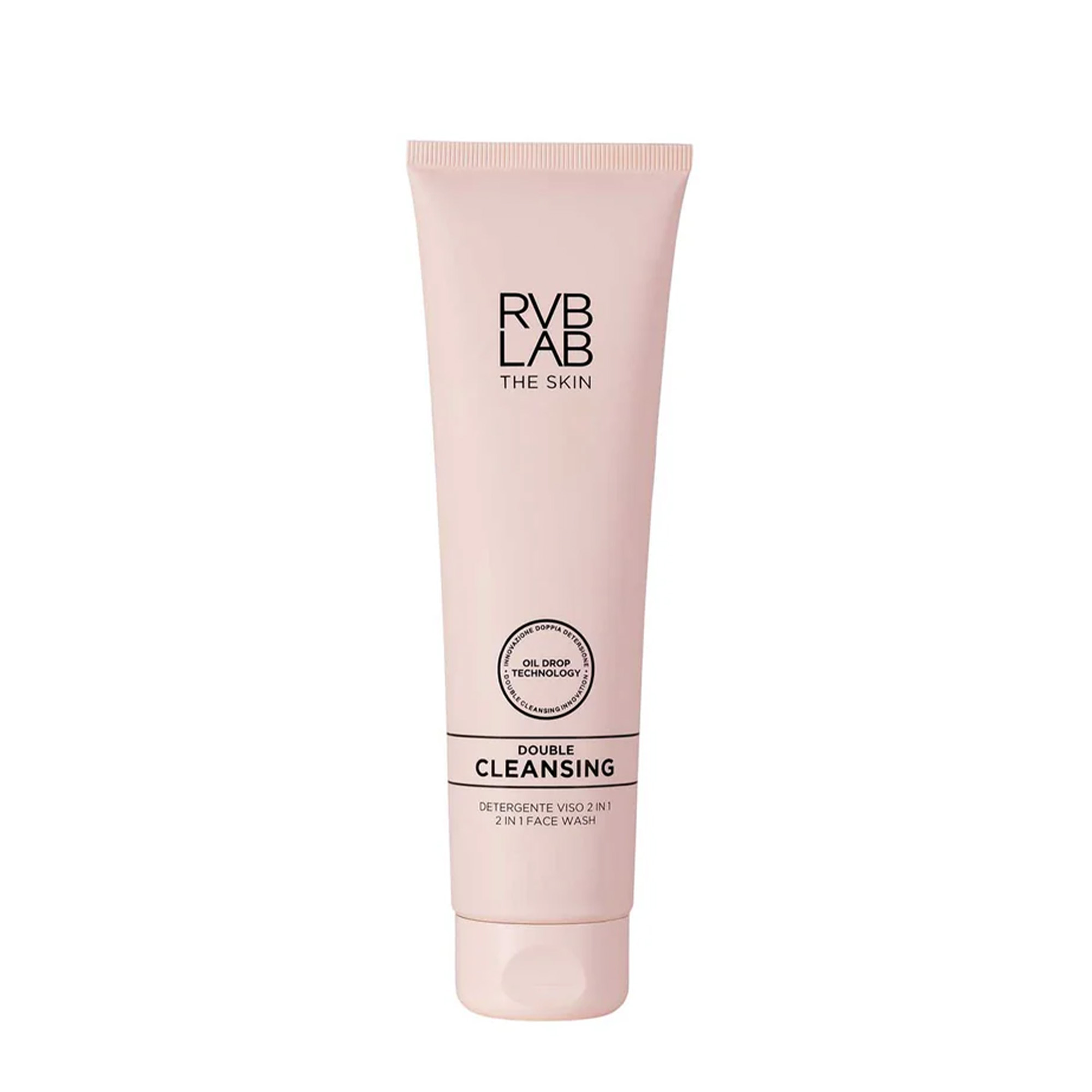 RVB LAB DOPPIA DETERSIONE: Sữa Rửa Mặt 2 Trong 1 - Làm Sạch Kép Nhanh & Hiệu Quả Cho Mọi Loại Da
