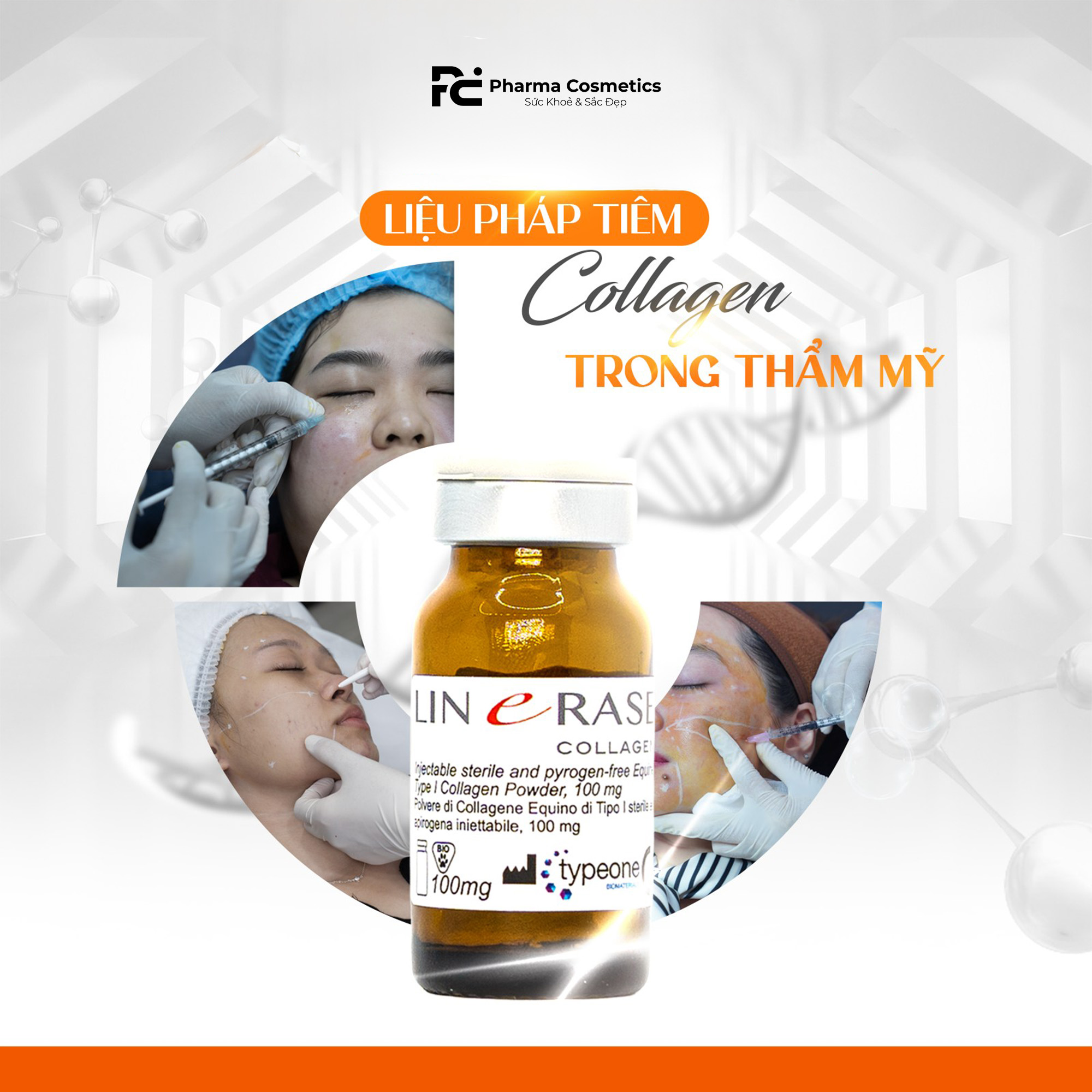 LINERASE COLLAGEN: ĐỈNH CAO TRẺ HÓA SINH HỌC CHUẨN Y KHOA TỪ CHÂU ÂU