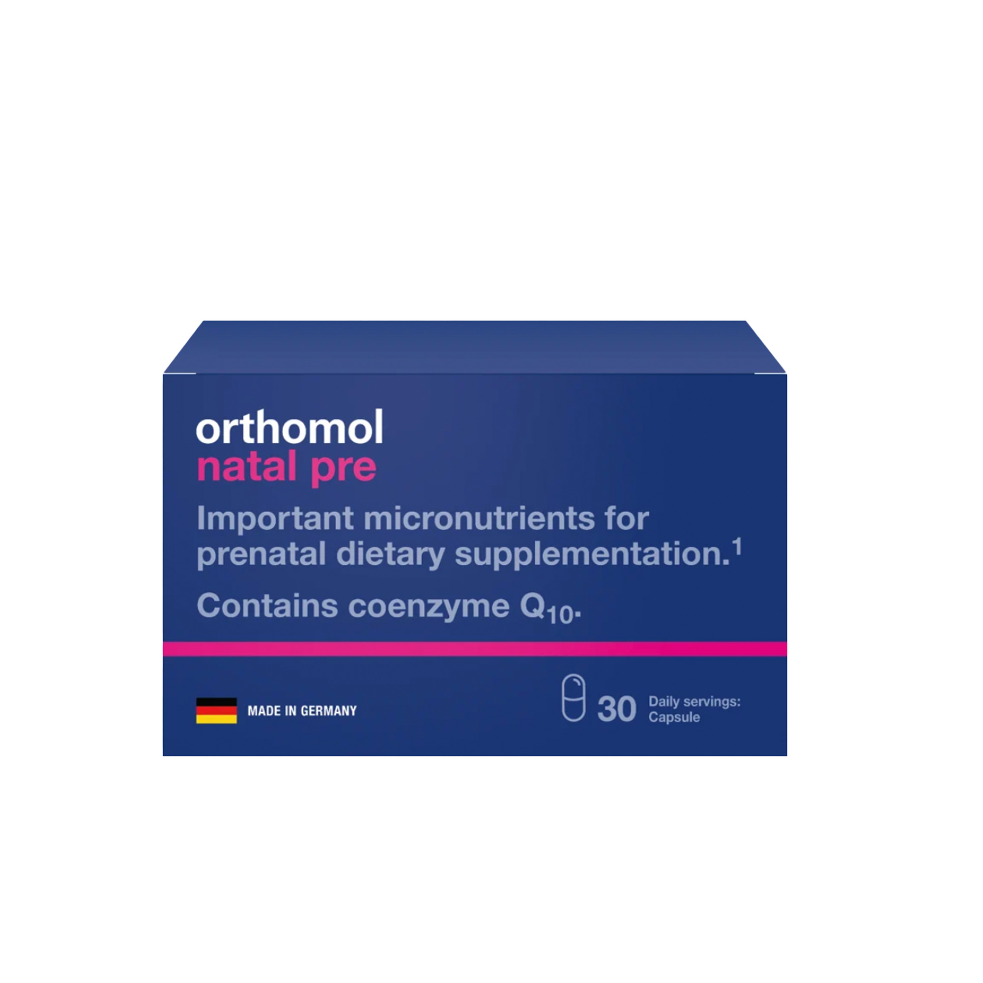 ORTHOMOL NATAL PRE: Hỗ Trợ Tăng Cường Sức Khỏe Sinh Sản & Tối Ưu Khả Năng Thụ Thai Cho Phụ Nữ