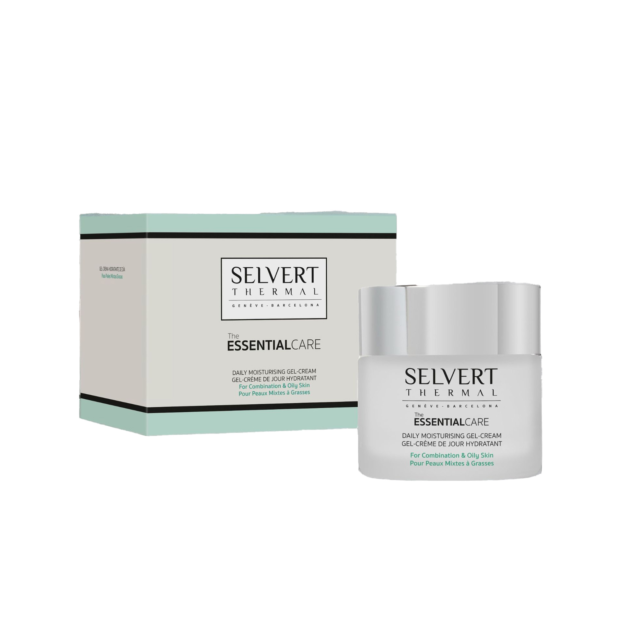 Selvert Thermal Daily Moisturising Gel-Cream – Kem Dưỡng Ẩm Kiểm Soát Dầu & Tái Tạo Da Dầu Mụn