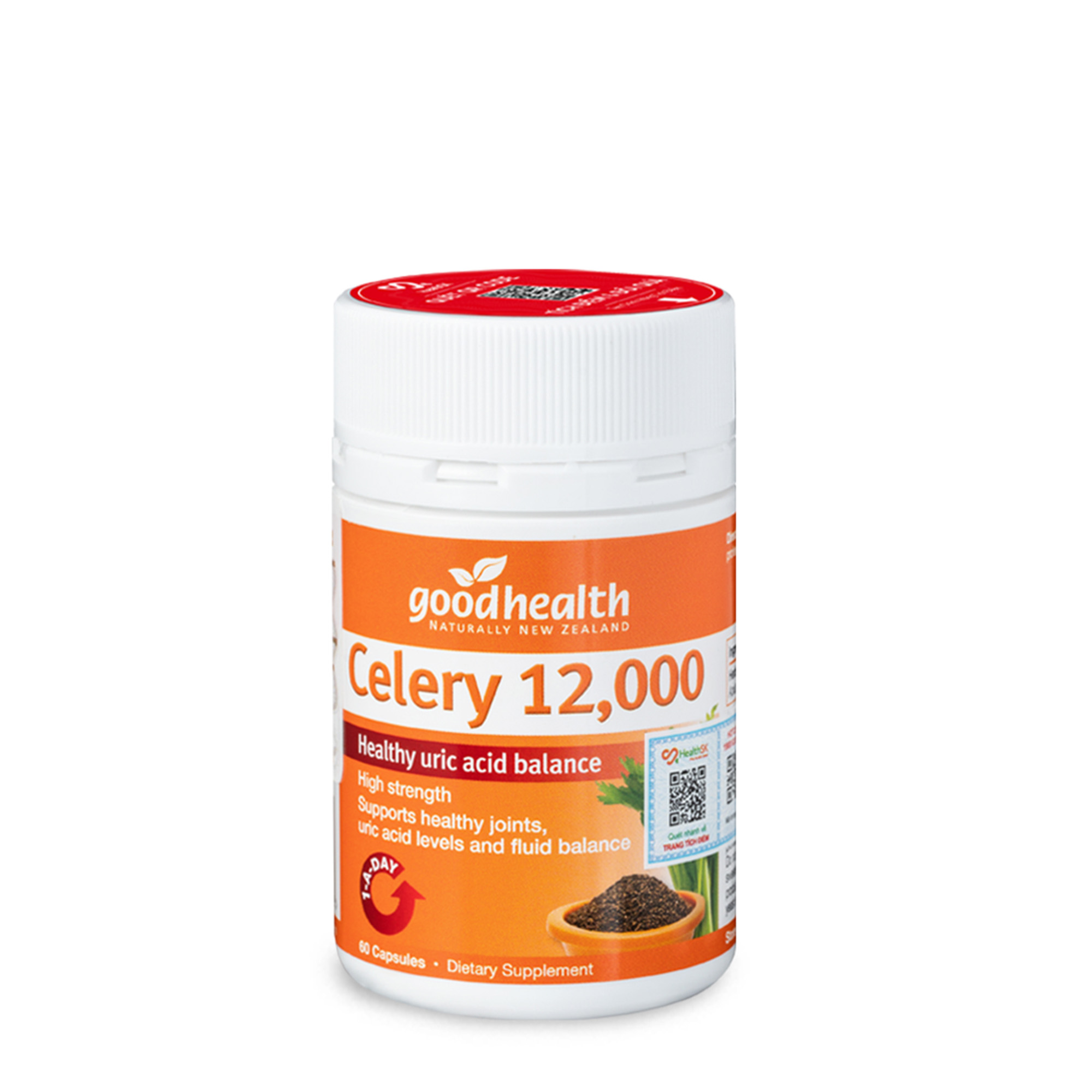 Goodhealth Celery 12000 – Giải Pháp Tự Nhiên Hỗ Trợ Điều Trị Gout & Kiểm Soát Acid Uric