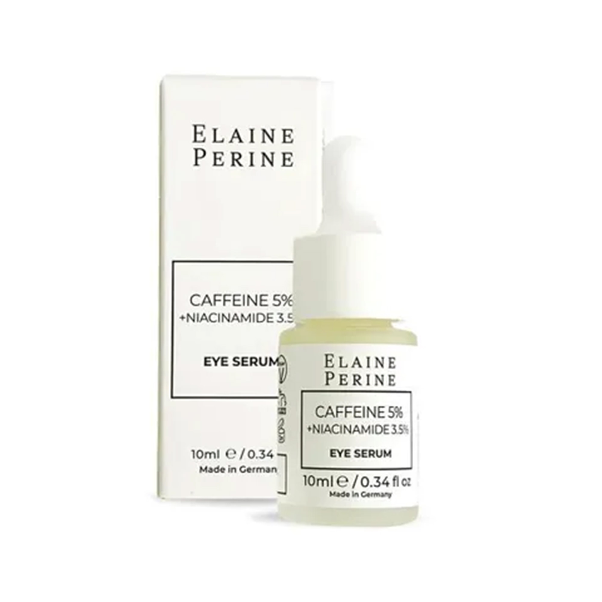 ELAINE PERINE CAFFEINE 5% + NIACINAMIDE 3.5% EYE SERUM - Tinh Chất Giảm Bọng Mắt & Trị Thâm Quầng