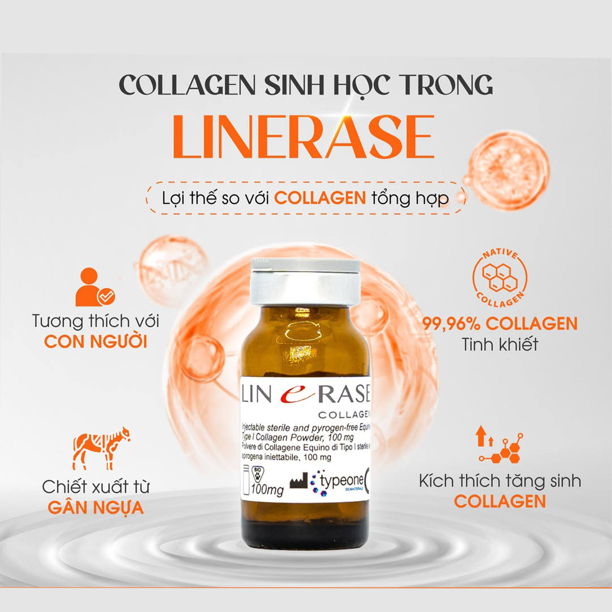 LINERASE COLLAGEN – Giải Pháp Trẻ Hóa "Cô Bé" An Toàn & Khoa Học