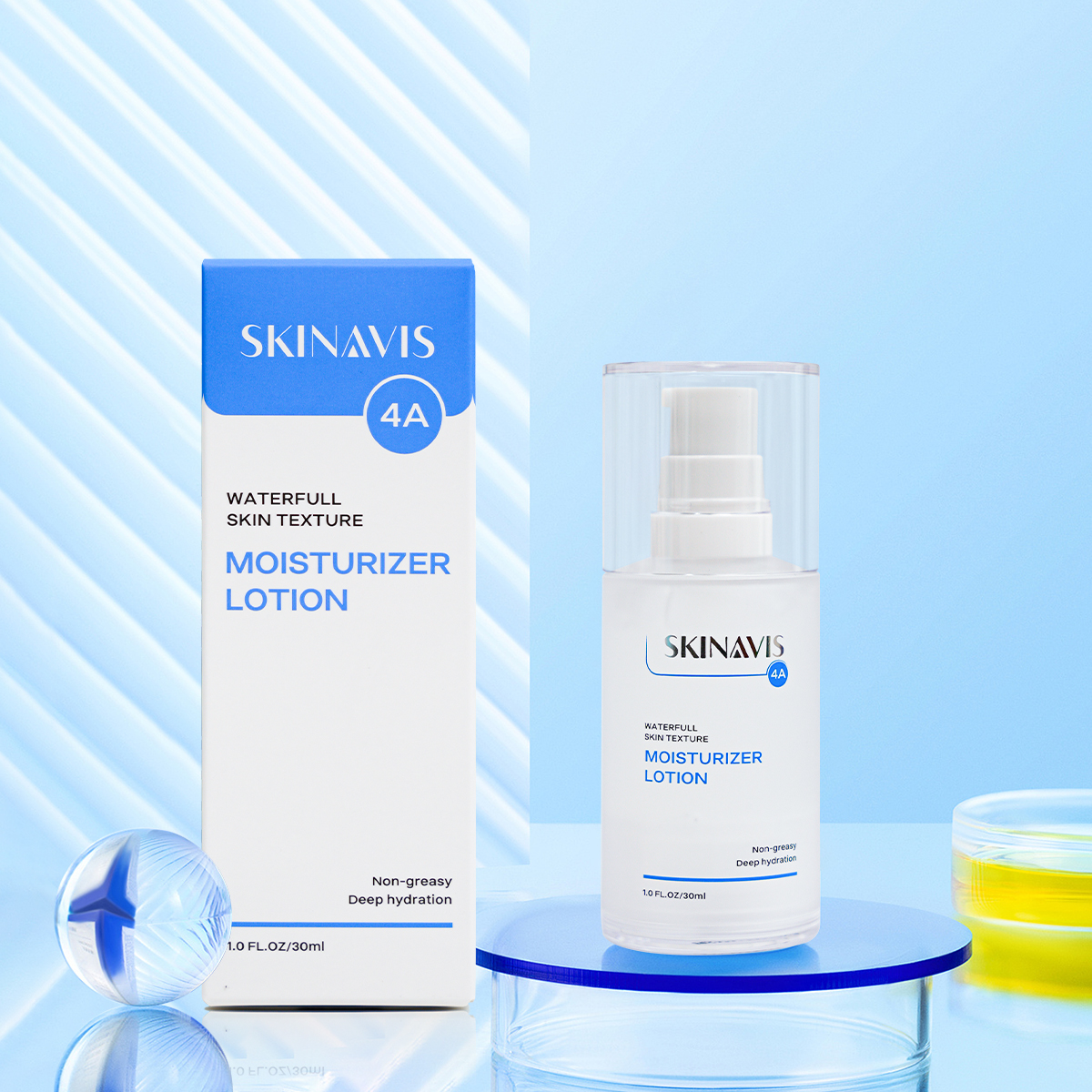 Skinavis Moisturizer Lotion - Dưỡng Ẩm Chuyên Biệt Cho Da Dầu Mụn, Thoáng Khí Suốt Ngày Dài