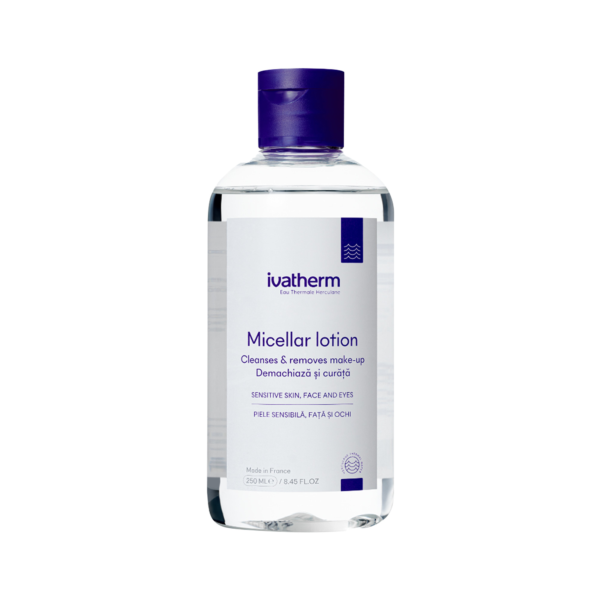 IVATHERM IVATHERM Micellar Lotion Cleanses & removes make up: Nước Tẩy Trang Giàu Khoáng Chất - Sạch Sâu & Dịu Nhẹ Cho Mọi Loại Da