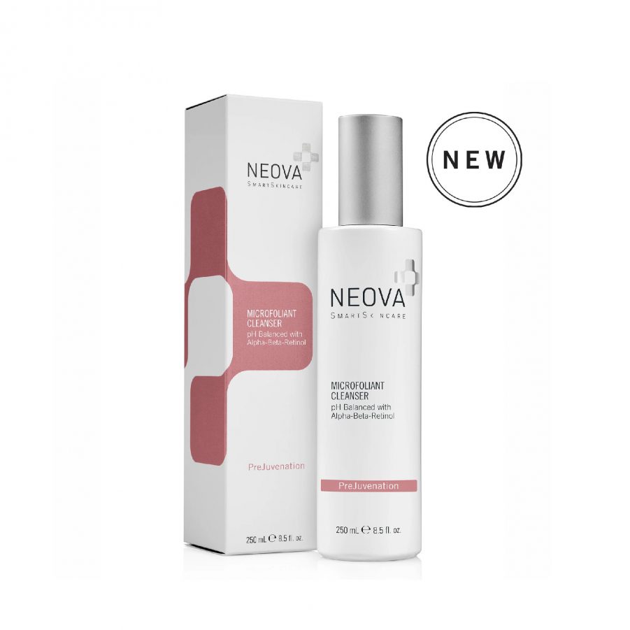 NEOVA MICROFOLIANT CLEANSER (Alpha-Beta-Retinol) / SỮA RỬA MẶT TẨY TẾ BÀO CHẾT, LÀM SẠCH LỖ CHÂN LÔNG
