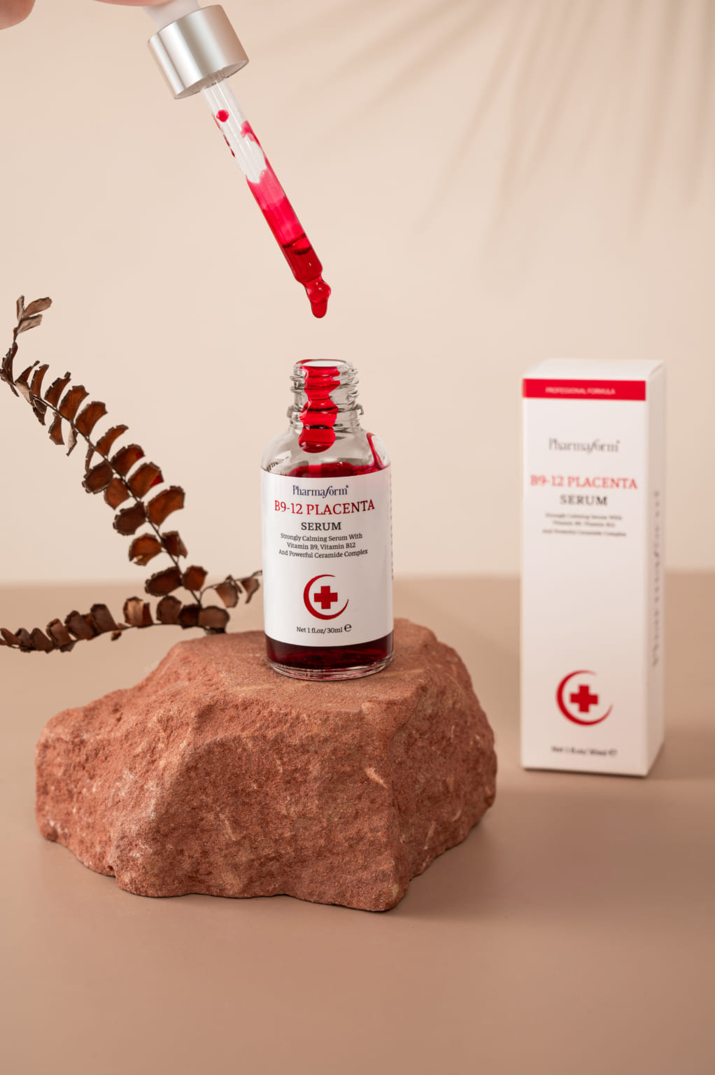 PHARMAFORM B9-12 PLACENTA SERUM: Tinh Chất Chuyên Biệt - Phục Hồi & Tái Tạo Làn Da Tổn Thương