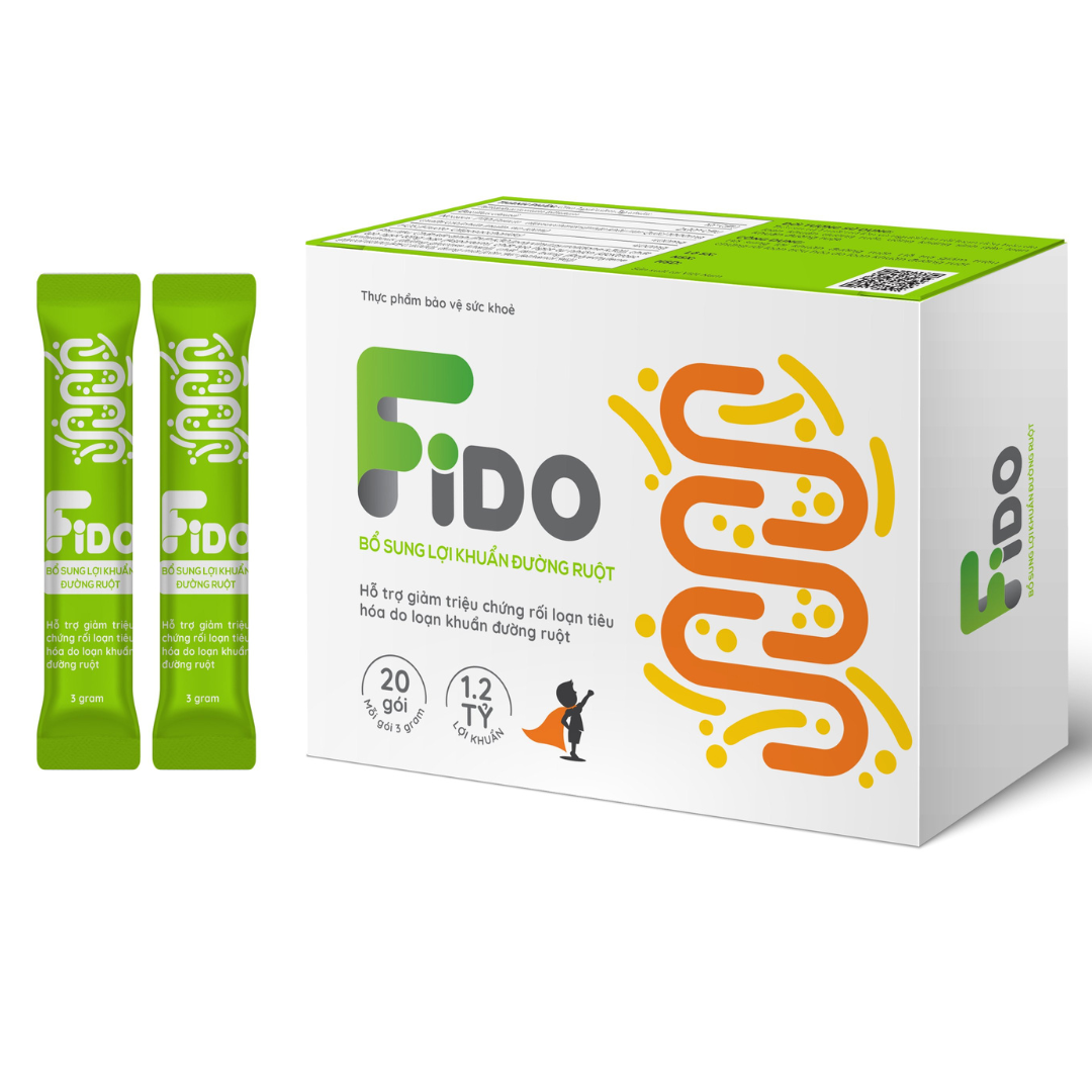 ETICO FIDO ( TÁO BÓN)  / GIẢI PHÁP GIẢM TRIỆU CHỨNG RỖI LOẠN TIÊU HÓA