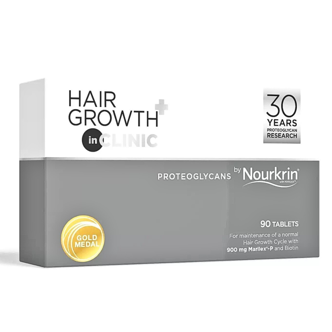 NOURKRIN HAIR GROWTH + IN CLINIC / VIÊN UỐNG MỌC TÓC