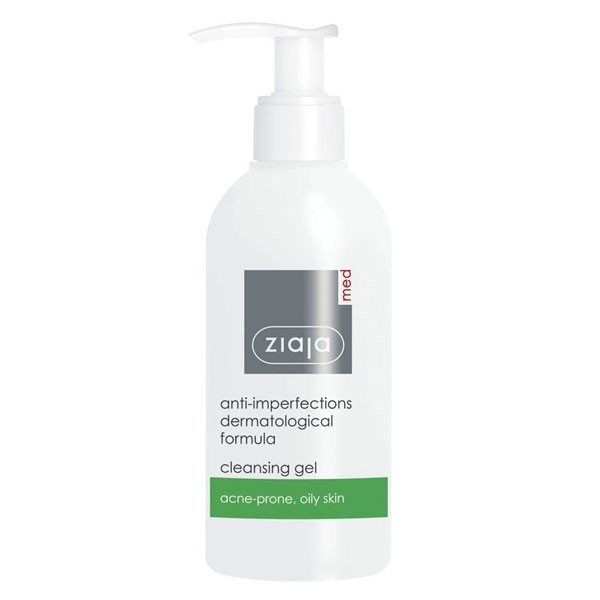 ZIAJA MED ANTI-IMPERFECTIONS DERMATILOGICAL FORMULA CLEANSING GEL / GEL RỬA MẶT  NGỪA KHUẨN GIẢM MỤN