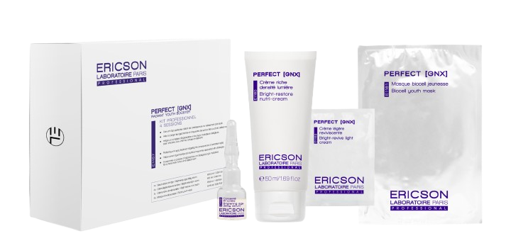 ERICSON LABORATOIRE PERFECT [GNX] RADIANT YOUTH BOOSTER (GENXSKIN KIT 4 SESSIONS) - Bộ Trị Liệu Kích Hoạt Gen Trẻ Hóa & Sáng Da