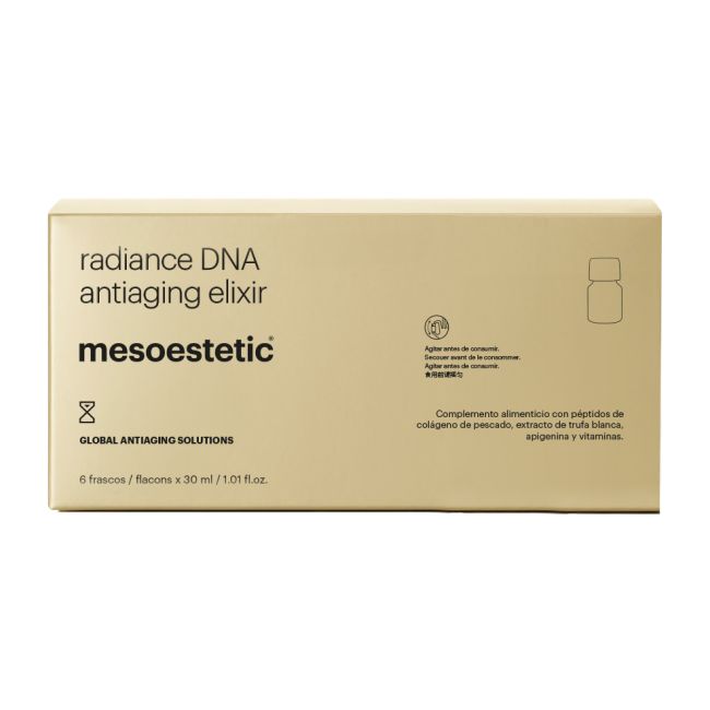 Mesoestetic Radiance DNA Antiaging Elixir – Nước Uống Hỗ Trợ Nuôi Dưỡng Da Tươi Trẻ, Sáng Mịn Toàn Diện