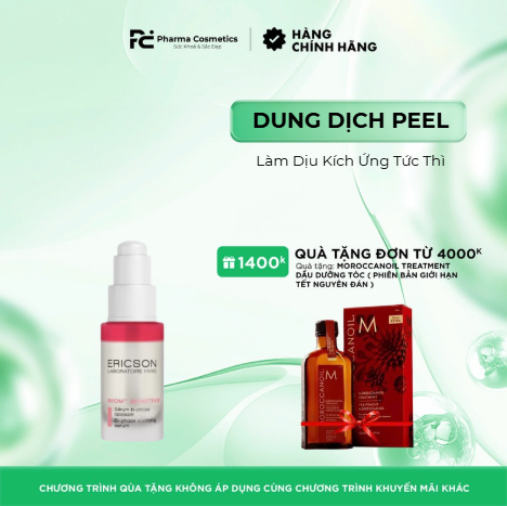 Ericson Laboratoire BIOM + SENSITIVE - BI PHASE SOOTHING SERUM: Tinh Chất Làm Dịu Kích Ứng Tức Thì