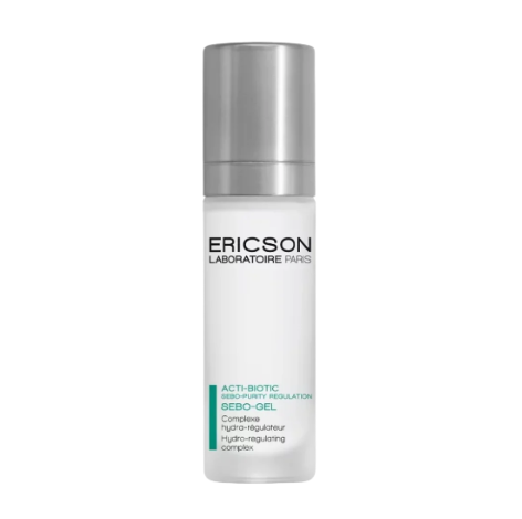 ERICSON ACTI-BIOTIC SEBO-GEL CORRECTIVE GEL: Gel Dưỡng Giải Pháp Chuyên Biệt Cho Da Dầu Mụn & Vùng Chữ T