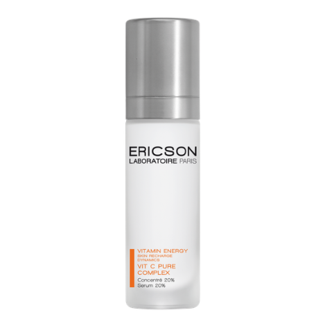 ERICSON VITAMIN ENERGY.VIT C PURE COMPLEX: Serum Vitamin C 20% Tái Tạo Sức Sống & Làm Sáng Da