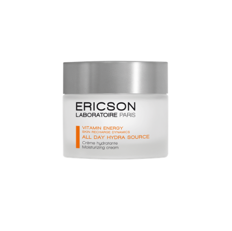 ERICSON VITAMIN ENERGY.ALL DAY HYDRA SOURCE: Kem Dưỡng Khơi Dậy Năng Lượng & Rạng Rỡ Cho Làn Da Thường
