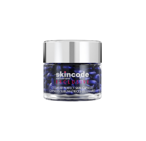 SKINCODE EXCLUSIVE CELLULAR PERFECT SKIN CAPSULES - VIÊN NANG NGỌC TRAI TẾ BÀO GỐC TÁI TẠO DA SIÊU MỀM MƯỢT