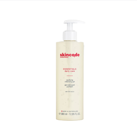 SKINCODE ESSENTIALS PURIFYING CLEANSING GEL / GEL RỬA MẶT KHÁNG KHUẨN LÀM SẠCH VÀ TINH KHIẾT ( 380ml)