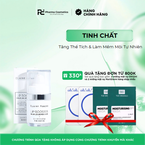 ELAINE PERINE LIP BOOSTER - Serum Tăng Thể Tích & Làm Mềm Môi Tự Nhiên