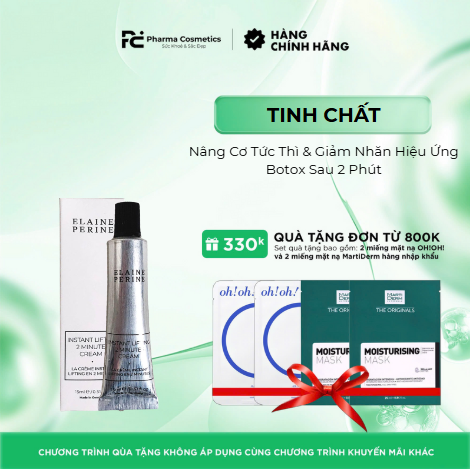 ELAINE PERINE INSTANT LIFT CREAM - Kem Nâng Cơ Tức Thì & Giảm Nhăn Hiệu Ứng Botox Sau 2 Phút