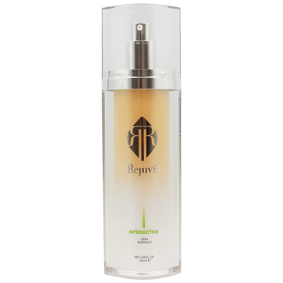 REJUVE INTERACTIVE SKIN WORKOUT 120ML/ TINH CHẤT NÂNG CƠ MẶT VÀ CƠ THỂ, KHẮC PHỤC TÌNH TRẠNG CHẢY XỆ CƠ, CHỐNG LÃO HÓA INTERACTIVE SKIN WORKOUT 120ML