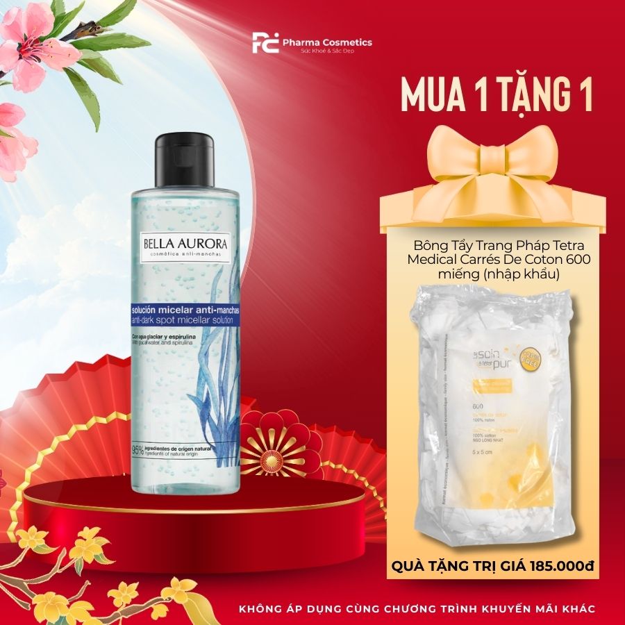 MICELLAR SOLUTION FOR DARK SPOTS/ NƯỚC TẨY TRANG LÀM SÁNG DA