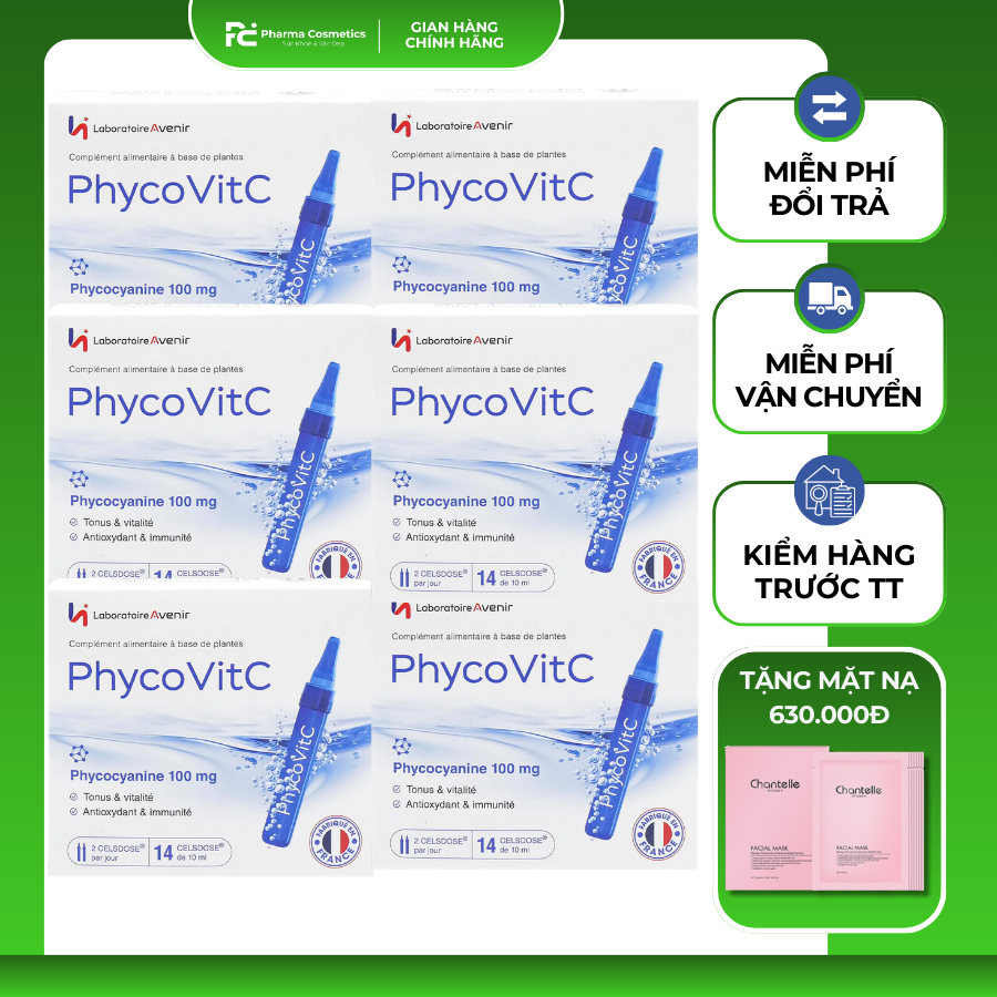 Laboratoire Avenir  PHYCOVITC / SIÊU TINH CHẤT TẢO TƯƠI 