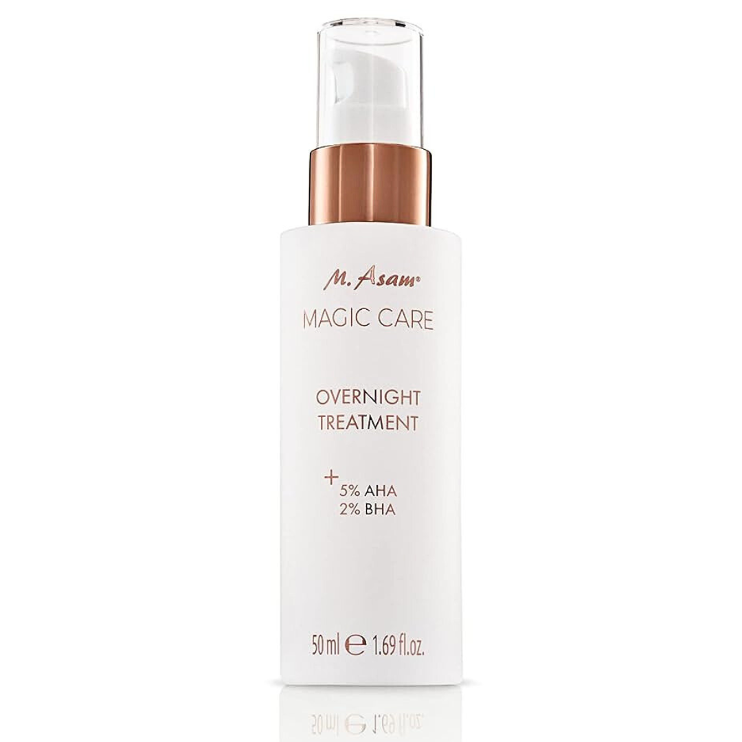 M. ASAM® MAGIC CARE OVERNIGHT TREATMENT AHA & BHA 50ML / TẨY TẾ BÀO CHẾT AHA & BHA 