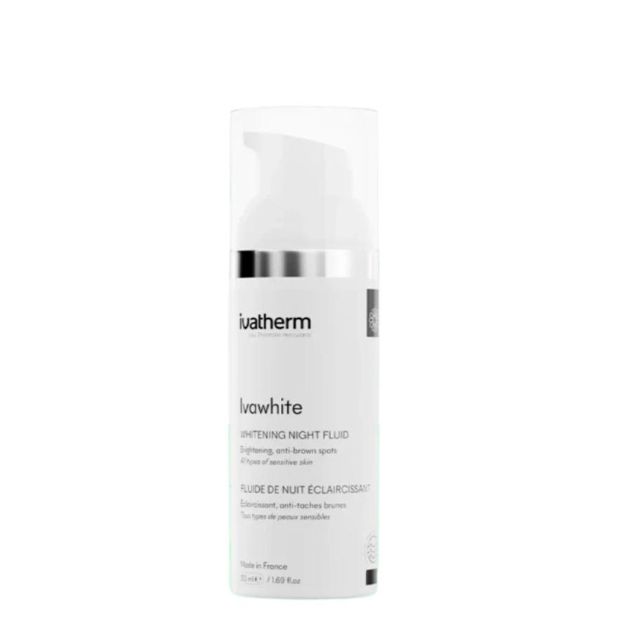 IVAWHITE WHITENING NIGHT FLUID: Sữa Dưỡng Ban Đêm - Giảm Sạm, Nám & Tăng Sắc Tố