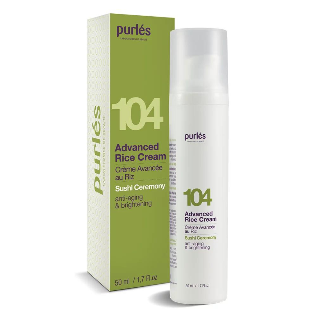 PURLÉS ADVANCED RICE CREAM / KEM DƯỠNG CHIẾT XUẤT TỪ CÁM GẠO TRẺ HÓA DA, NGĂN NGỪA TĂNG SẮC TỐ, PHỤC HỒI VÀ THU NHỎ LỖ CHÂN LÔNG