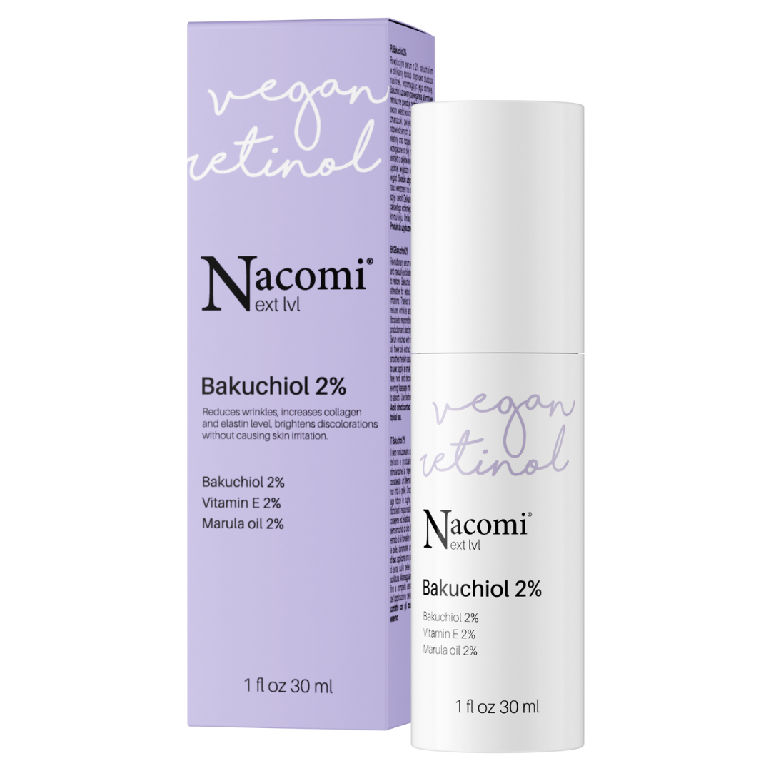 NACOMI NEXT LEVEL BAKUCHIOL 2% / HUYẾT THANH CHỐNG LÃO HÓA CHO DA NHẠY CẢM