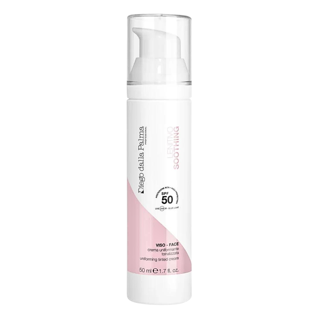 DIEGO DALLA PALMA UNIFORMING TINTED CREAM SPF50 / KEM CHỐNG NẮNG PHỤC HỒI VÀ BẢO VỆ DA NHẠY CẢM